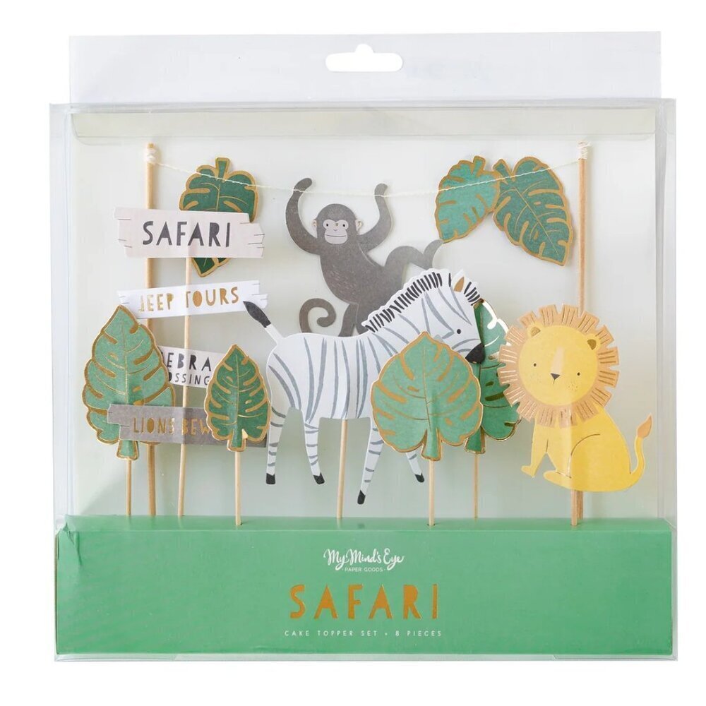 NWT - Safari Cake Topper Set My Mind’s Eye